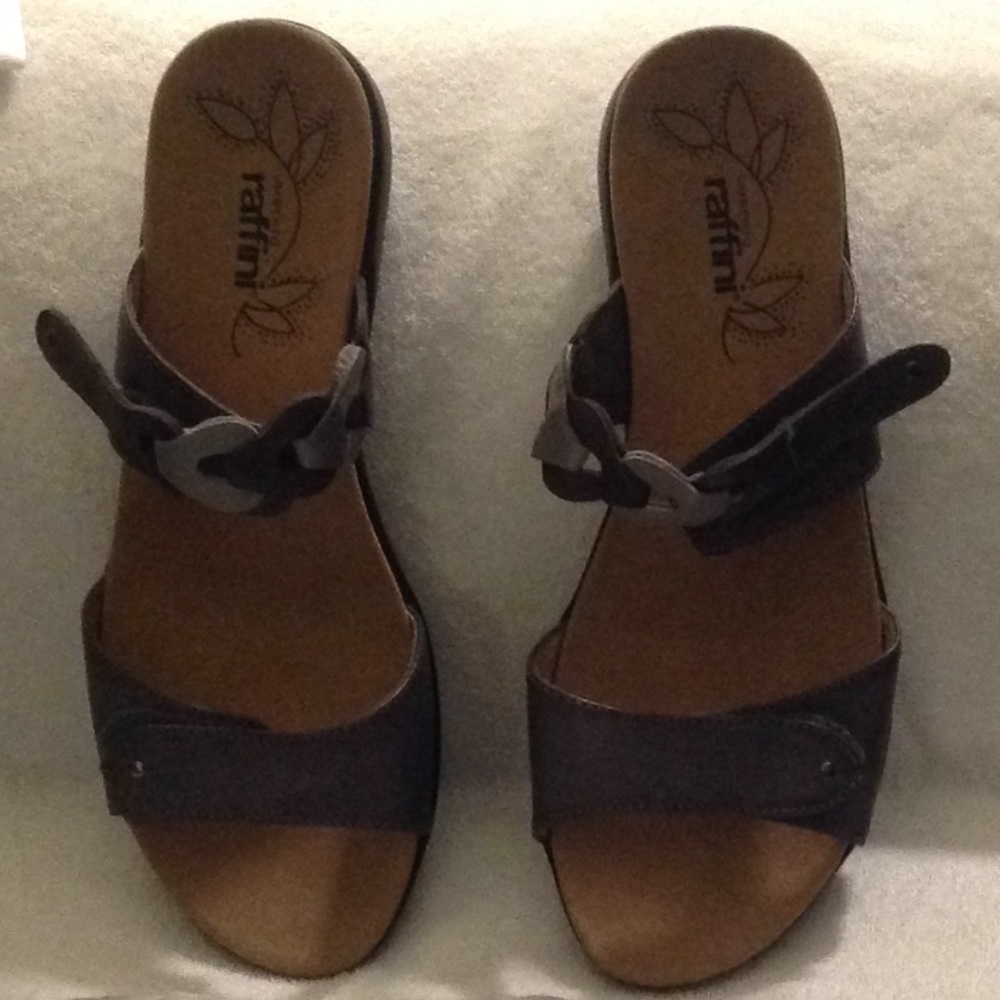 New Umberto Raffini Sandals With Adjustable Strap